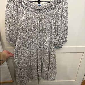 Floral Smocked Dress